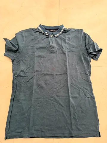Livergy men's blue polo shirt, size L - good condition