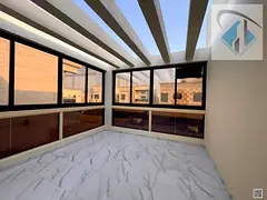 Deluxe-finished villa with spacious interiors and a rooftop terrace; all utilities and services avai