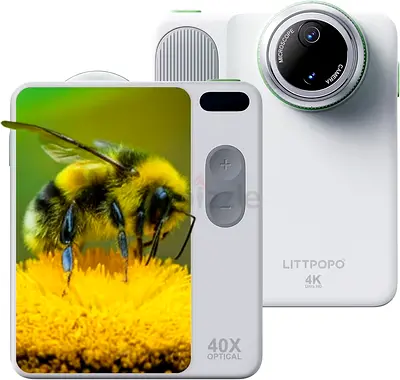 MicroCam-X1 4K Digital Camera, 12MP BSI CMOS Sensor, 400X Microscope