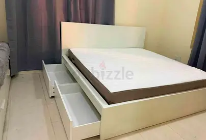 Ikea malm bed with mattress queen size