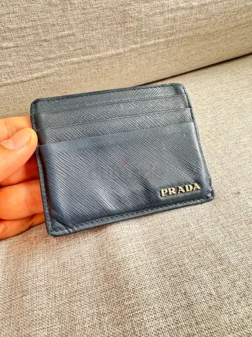 Prada card holder authentic
