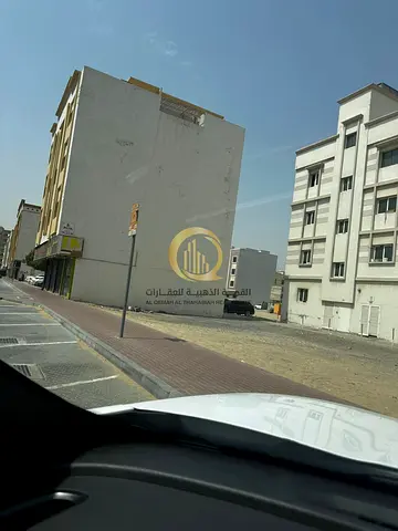 Land for sale in the Emirate of Sharjah - Muwaileh area, 2900 sq ft. Very prime location on the main street - permit for ground floor plus 3 floors