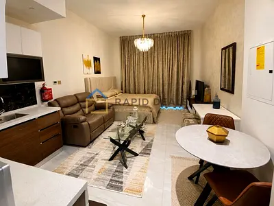 Fully Furnished Studio with Balcony on High-Floor