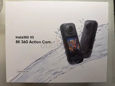 Insta360 X5 8K Essentials Bundle – Almost Brand New + FREE Brand-New Metal Rabbit Cage