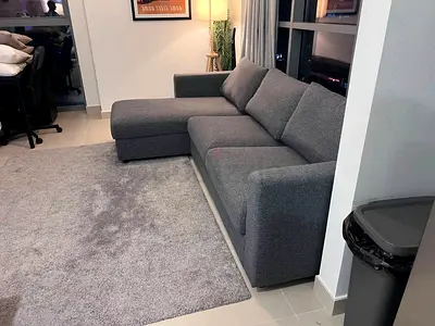Ikea vimle Lshape sofa bed