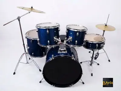 YGY Acoustic Drums Set 5 Pcs - Brand New