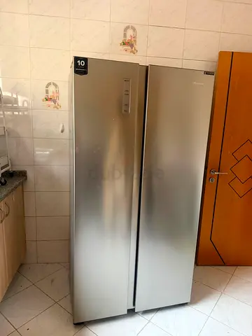 Hisenes side by side fridge