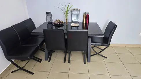 6 SEATER DINNING SET