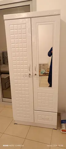 Double door wood cupboard brand new sale