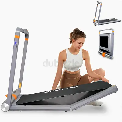 SKY LAND Foldable Treadmill & Walking Pad for Home | Smart Running Machines with Bluetooth, App Supp