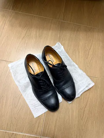ALDO Black Formal Oxford Shoes