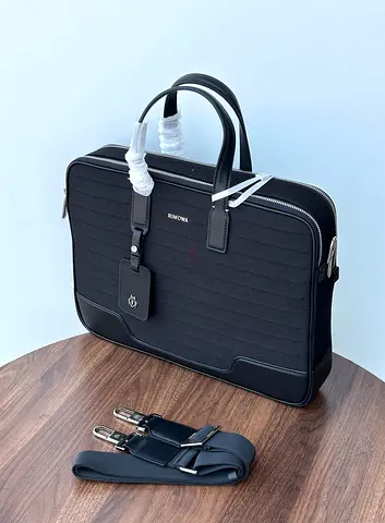 RIMOWA NEVER STILL CANVAS BRIEFCASE