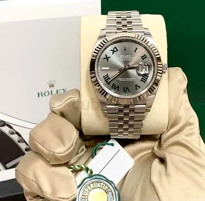 Rolex Datejust Wimbledon 41 mm Japan Movement Waterproof