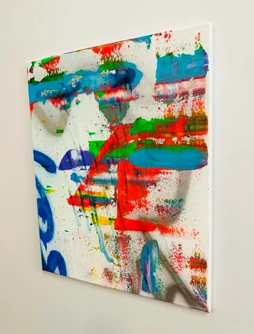 Original Artwork by Karl Lagasse – "BONJOUR" (2023) – Unique 1/1