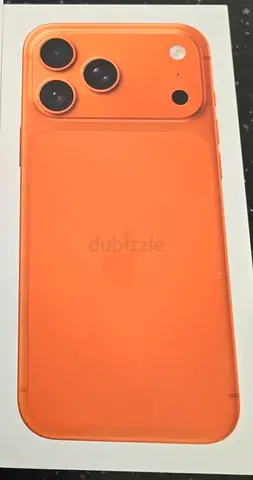 For Sale: Iphone 17 promax 512gb - Cosmic Orange (TDRA)