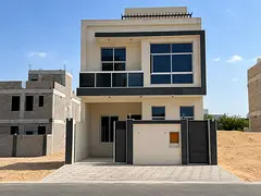 Brand-new 5BR villa with majlis, large living room, 6 baths, built-in wardrobes, fully equipped kitc