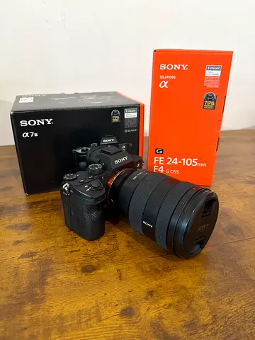 Camera Sony a7iii + lens Sony G 24-105 f4 (SmallRig cage as a gift)