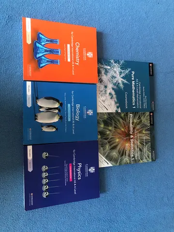 Cambridge AS & A Level Complete Science & Maths Coursebooks (Set of 5)