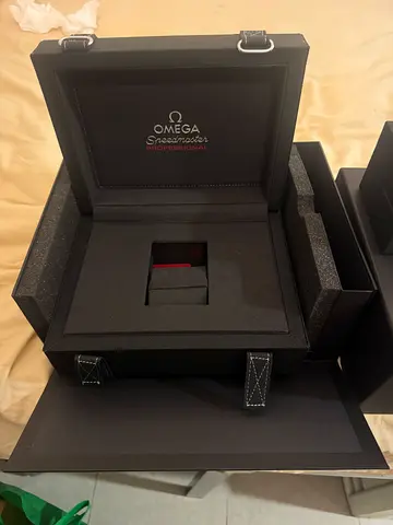 Omega Speedster Original watch box only. Price 3:50