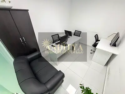 Office with Furniture for Rent with Free Utility No Commission