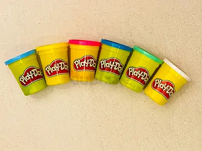 Play Doh × 6 Tubs BRAND NEW