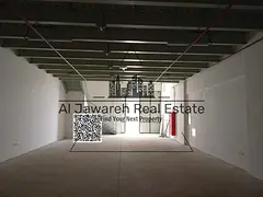 A distinctive warehouse with a mezzanine is available for annual rent in the Al Jurf 3 area of 