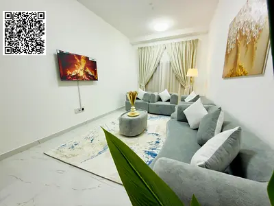 For those who appreciate luxury and elegance, a 2-bedroom apartment with a living room in a strategic location, close to the Dubai and Sharjah exits.