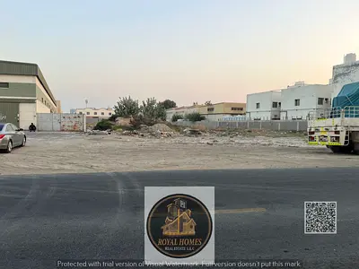 فرصة لكبار الستثمرين و اصحاب المشاريع الكبرى للبيع قطعة ارض صناعي تجاري  في منطقة الجرف الصناعية2