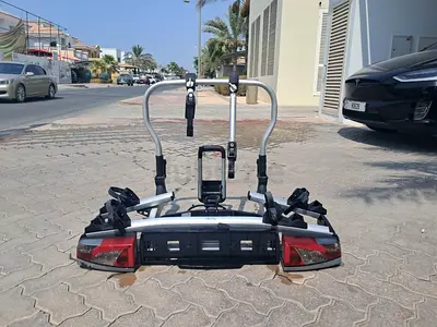 Platform-style towbar bike carrier for 2 bikes (rack) - used