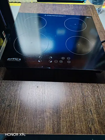 4 burners induction hub