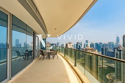 Sea & Marina Views | High Floor | Furnished