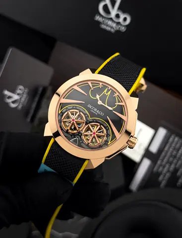 Jacob Co. Batman Gotham City Super Clone 46MM Watch