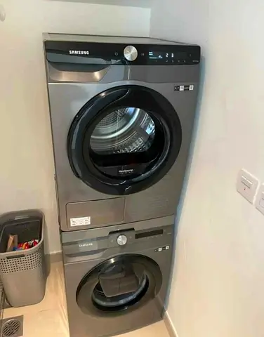 Samsung new model washer and dryer set digital with wifi option 9 kg dryer 9 kg washer perfect worki
