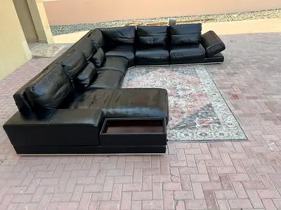 Marina home U Shape Original Leather Sofa