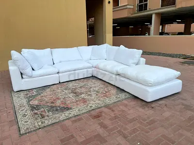 Looks Great condition the loom collection Feather filled sofa