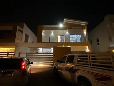 Villa for rent in Al-Yasmeen featuring 4 bedrooms, a majlis, a living area, a spacious kitchen, and