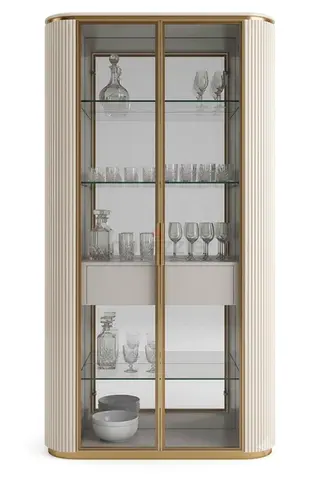 Italian design white cabinet