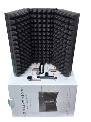 Portable Vocal Booth Ambient Reflection Filter - Brand New