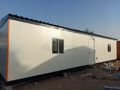 Portable Site Office Cabin - Insulated Modular Unit, Good Condition Porta Cabin Container Prefab