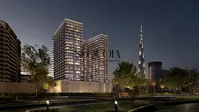 2BHK Apartment | Binghatti Ghost | Burj Khalifa & Pool View | Furnished