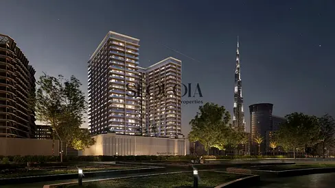 2BHK Apartment | Binghatti Ghost | Burj Khalifa & Pool View | Furnished