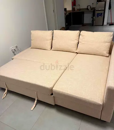 IKEA L shap Sofa store cum bed you can