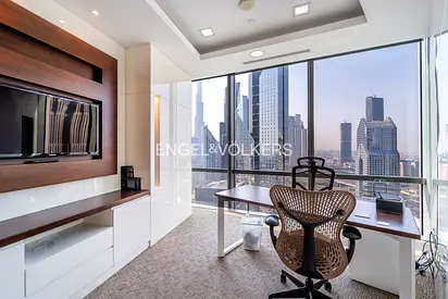 Burj Khalifa View|Rented|High Floor|Rare Find