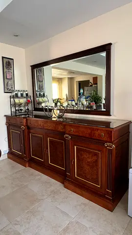 Homecentre Sideboard/Buffet Table with Mirror