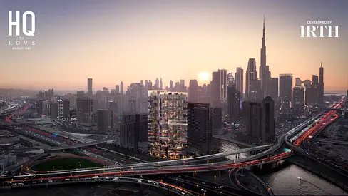 Dubai Design District View | Penthouse Loft Office | Prime Location