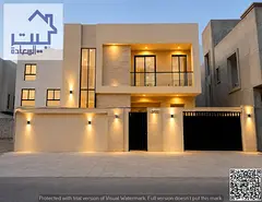 Modern villa: Includes registration and ownership fees, water, and electricity. Good location. Freeh