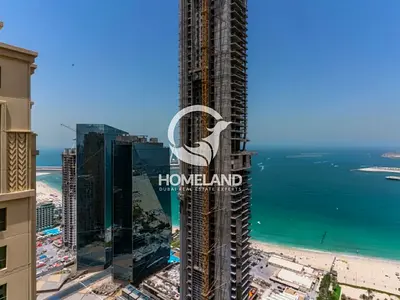 Sea View | Unfurnished |Prime Location |High Floor