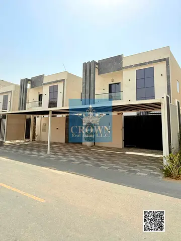 🔥 Brand New 4BR Villa | Private Pool & Garden | Near E311 | Al Bahia