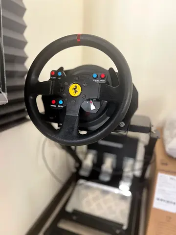 Thrustmaster TX racing simulator with stand