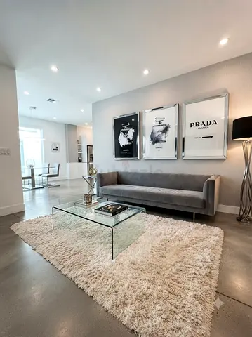 3 Large printed art  with steel frames